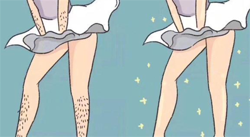 脱毛前后对比图 脱毛前后对比图